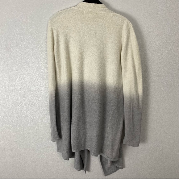 Barefoot Dreams Calypso Lite Ombré Wrap Grey Cardigan - Picture 3 of 9